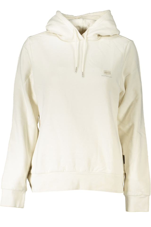 5769NAPAPIJRI FELPA SENZA ZIP DONNA BIANCO