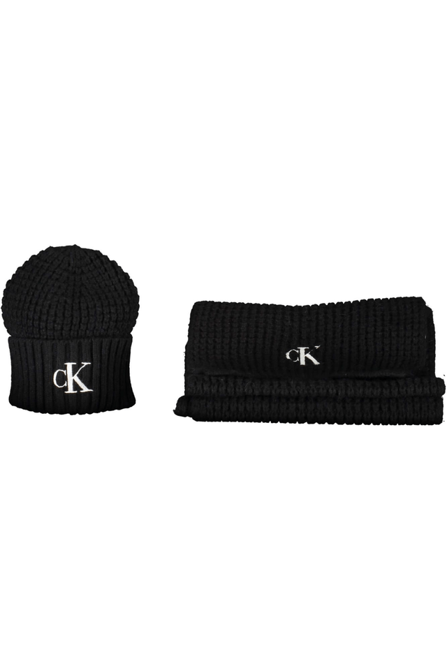 3206CALVIN KLEIN SCIARPA DONNA NERO