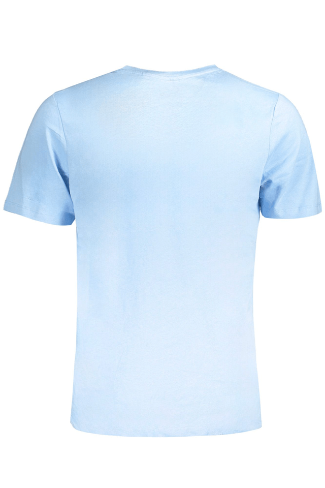 9619GIAN MARCO VENTURI T-SHIRT MANICHE CORTE UOMO AZZURRO