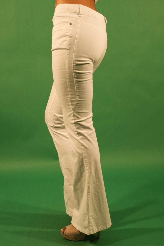 997PAPETE PANTALONE DONNA BIANCO