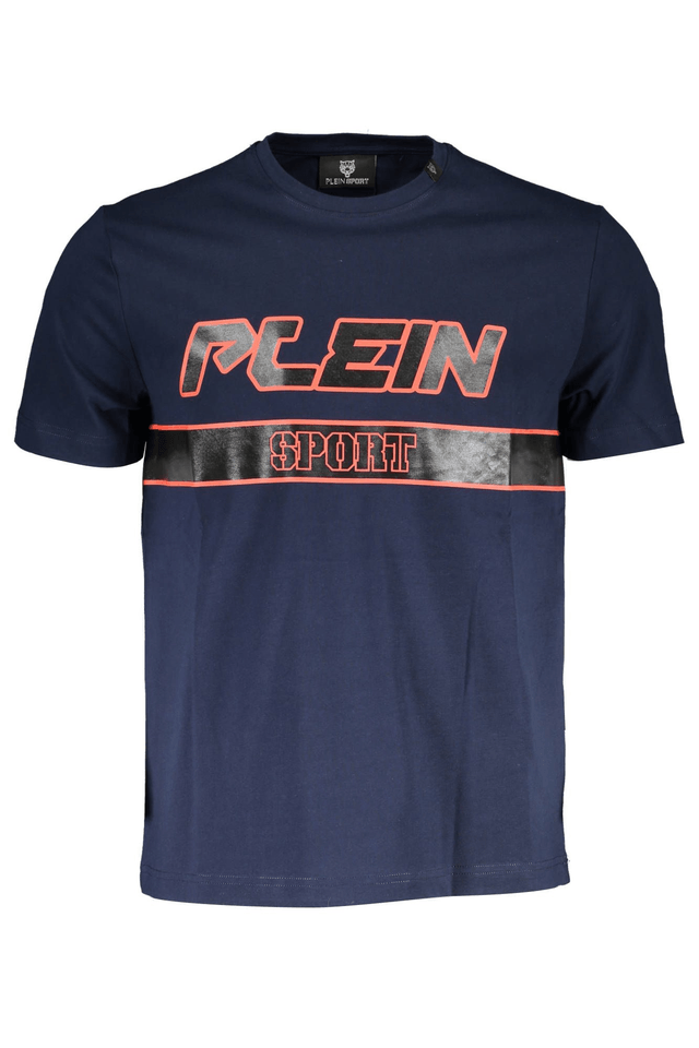 1326PLEIN SPORT T-SHIRT MANICHE CORTE UOMO BLU
