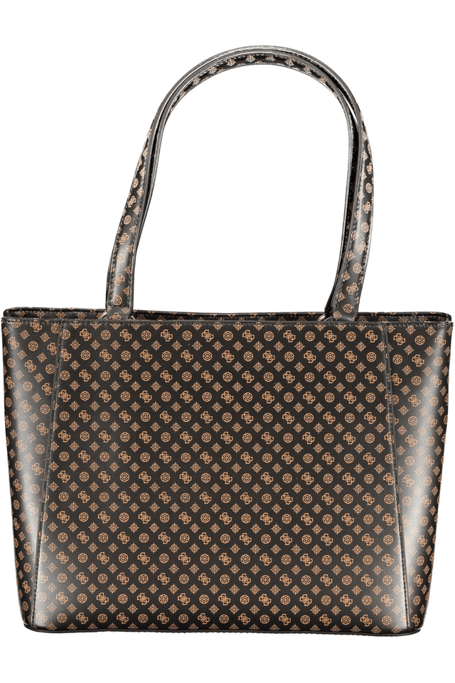 9393GUESS JEANS BORSA DONNA MARRONE