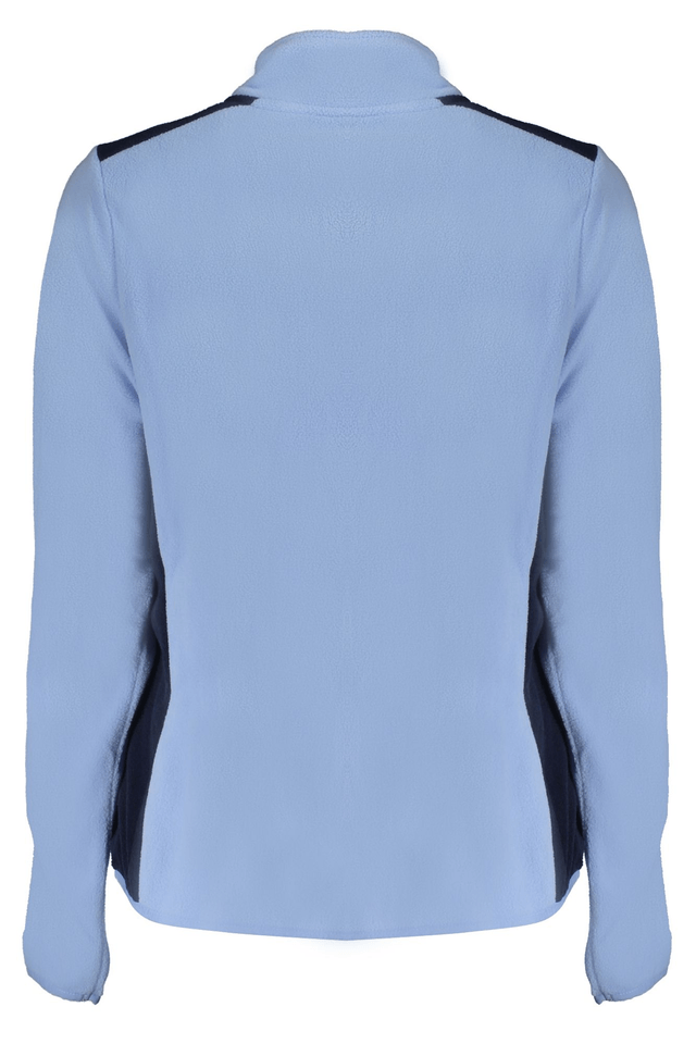 10132NORWAY 1963 FELPA CON ZIP DONNA AZZURRO