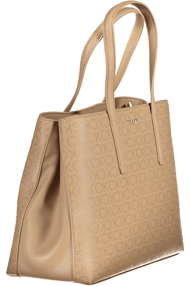 3772CALVIN KLEIN BORSA DONNA BEIGE