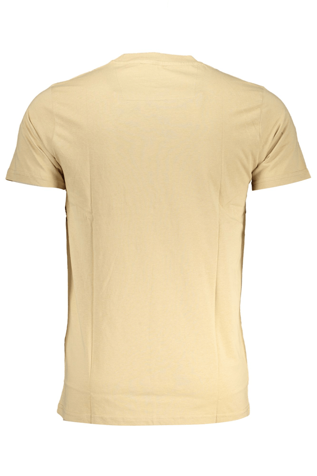 7801CAVALLI CLASS T-SHIRT MANICHE CORTE UOMO BEIGE