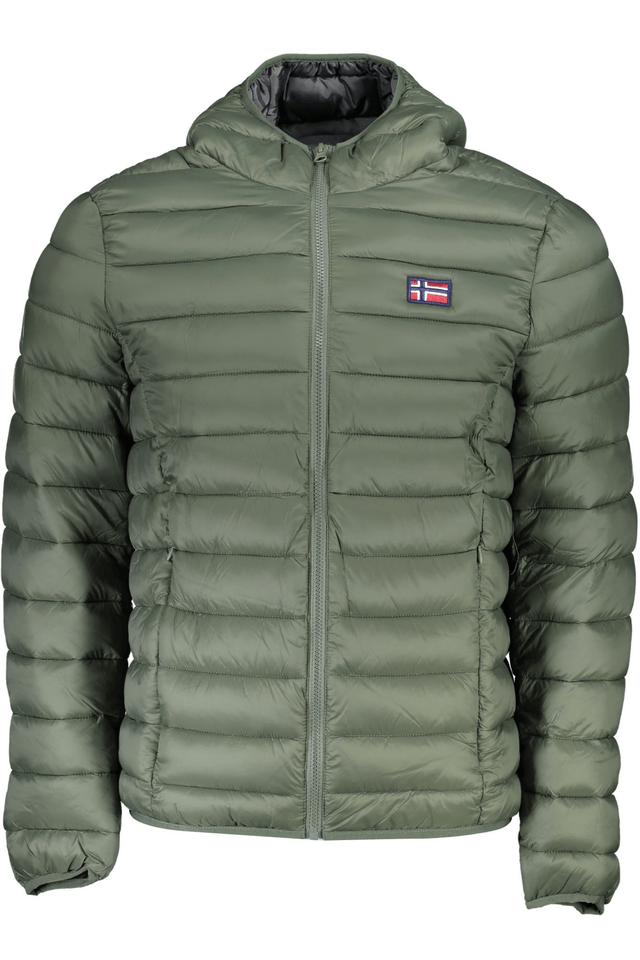 7370NORWAY 1963 GIUBBOTTO UOMO VERDE