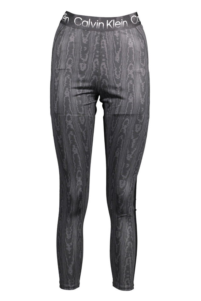 1621CALVIN KLEIN LEGGINS DONNA NERO