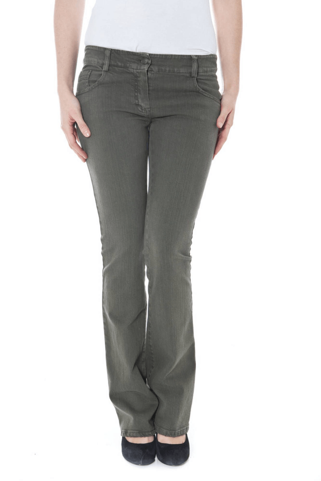 876DENNY ROSE PANTALONE DONNA VERDE