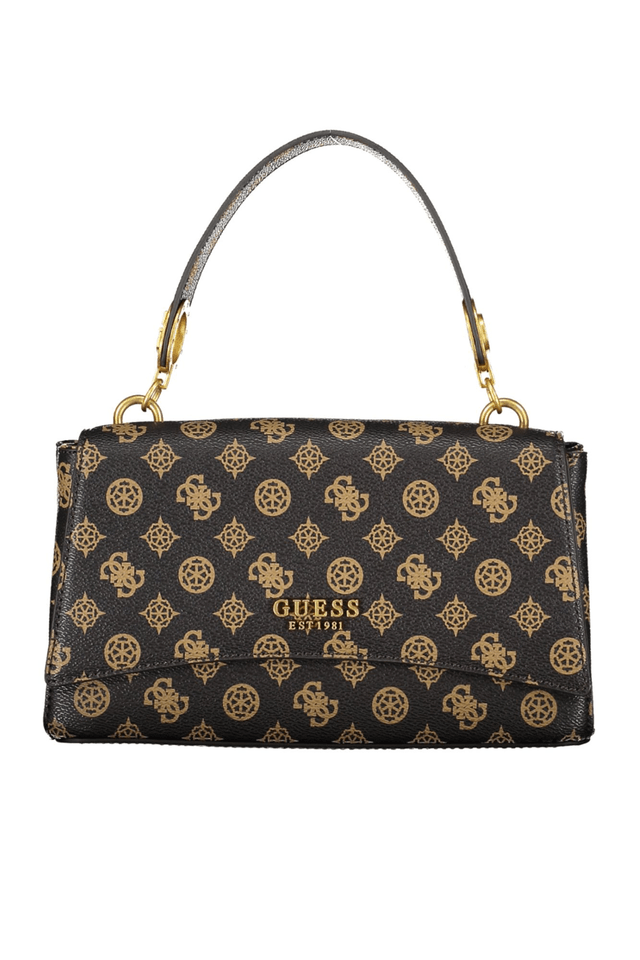 6842GUESS JEANS BORSA DONNA MARRONE
