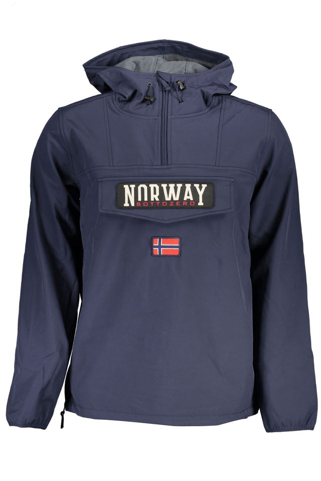 5944NORWAY 1963 GIACCA SPORTIVA UOMO BLU