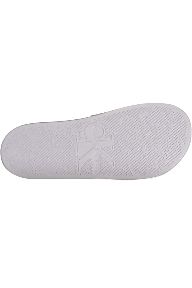 9705CALVIN KLEIN CALZATURA CIABATTA DONNA ARGENTO