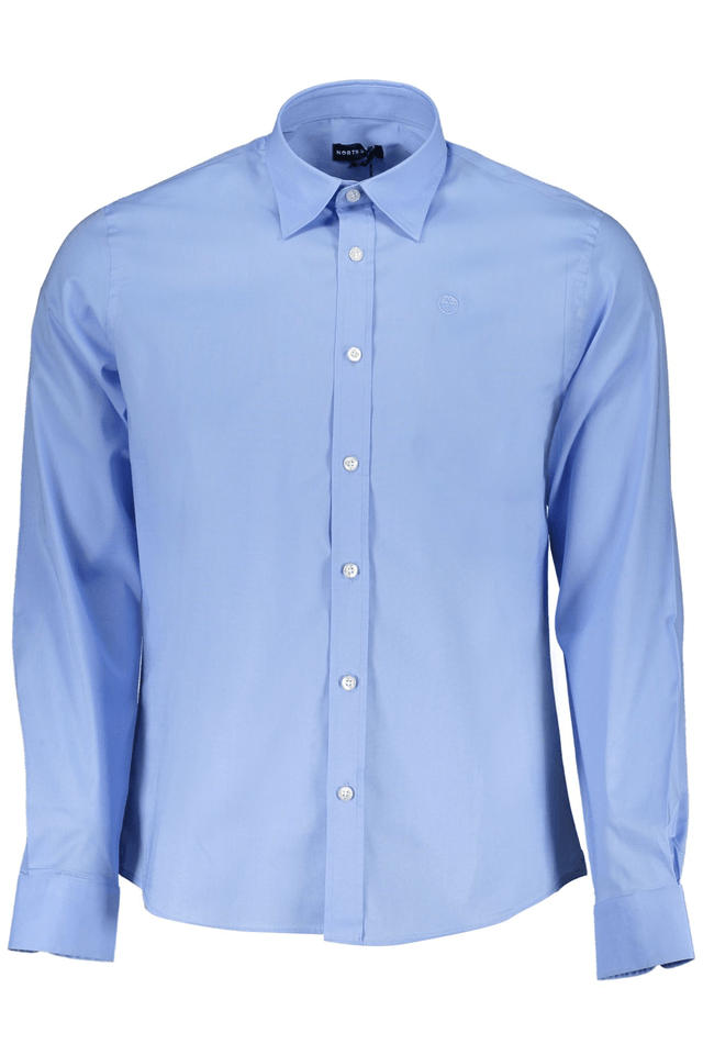 8597NORTH SAILS CAMICIA MANICHE LUNGHE UOMO AZZURRO