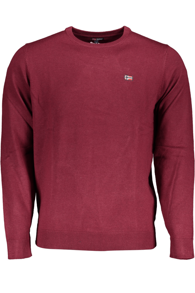 6584NORWAY 1963 MAGLIA UOMO VIOLA