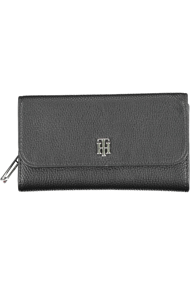 2576TOMMY HILFIGER PORTAFOGLIO DONNA NERO