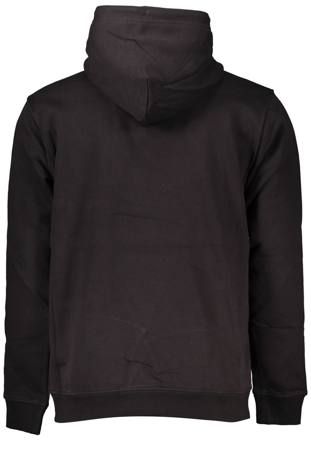 7205TOMMY HILFIGER FELPA SENZA ZIP UOMO NERO