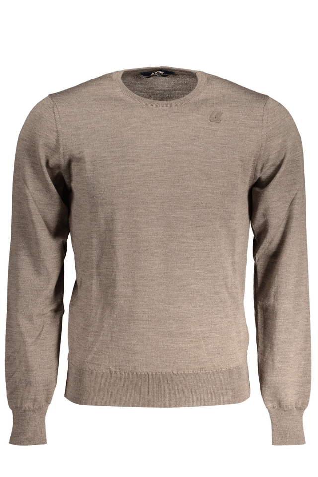 9198K-WAY MAGLIA UOMO MARRONE