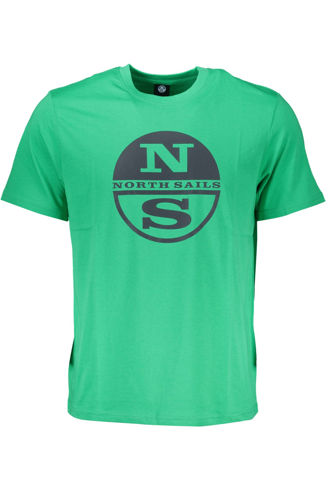 7178NORTH SAILS T-SHIRT MANICHE CORTE UOMO VERDE