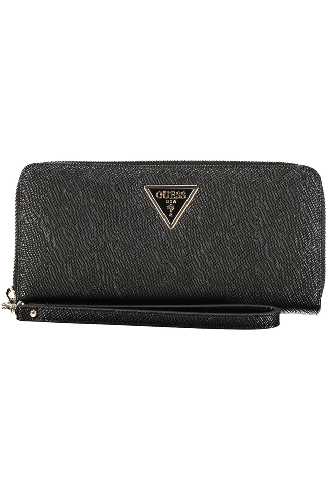 10458GUESS JEANS PORTAFOGLIO DONNA NERO