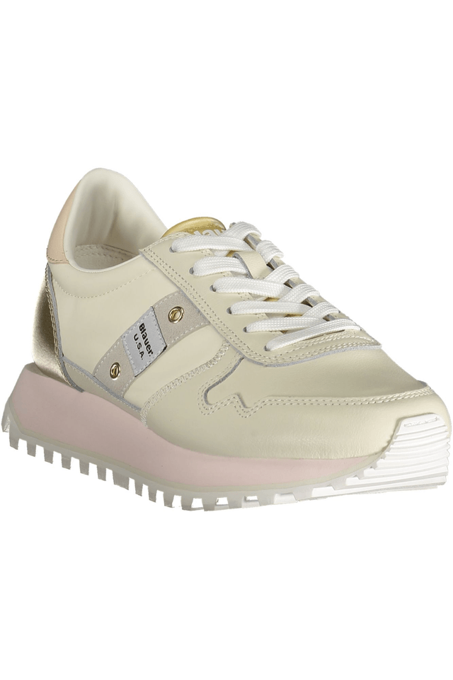 8667BLAUER CALZATURA SPORTIVA DONNA BEIGE