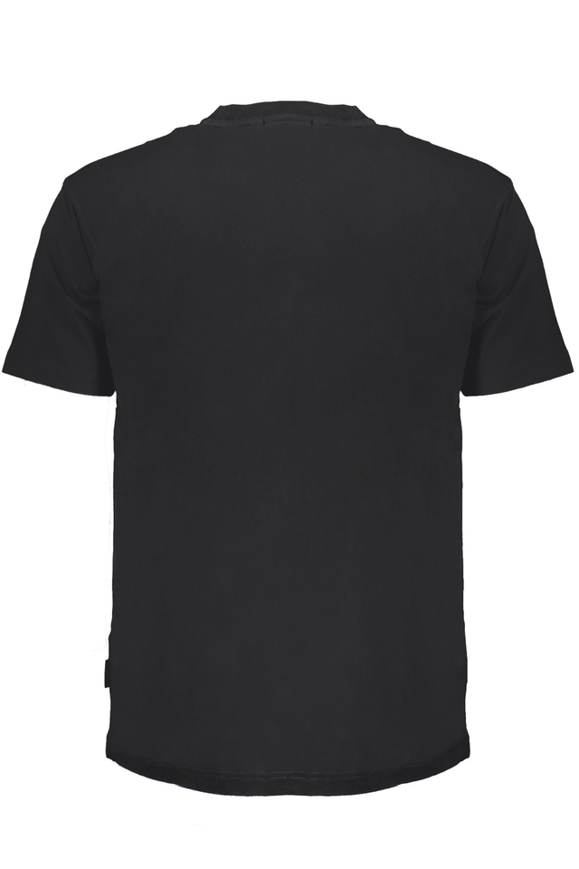 7780NAPAPIJRI T-SHIRT MANICHE CORTE UOMO NERO