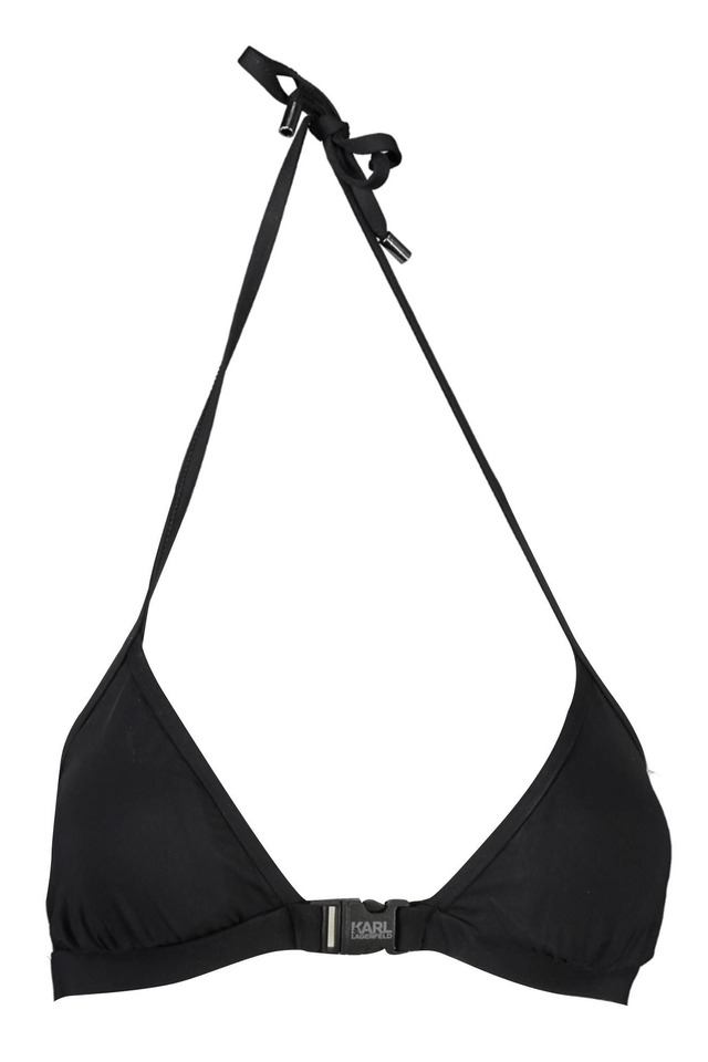 3825KARL LAGERFELD BEACHWEAR COSTUME PARTE SOPRA DONNA NERO