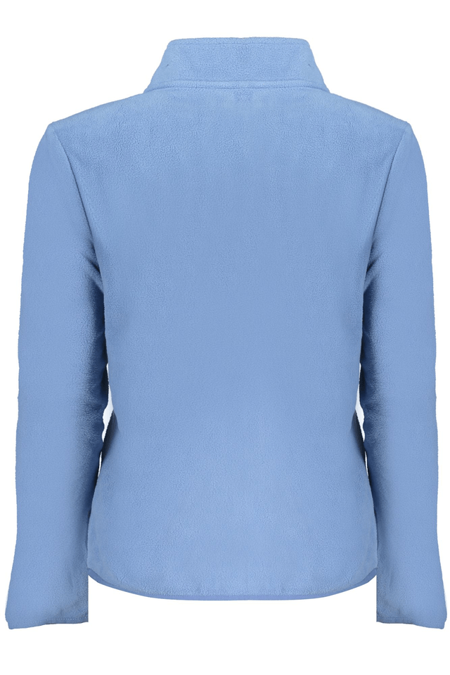 10119NORWAY 1963 FELPA CON ZIP DONNA BLU