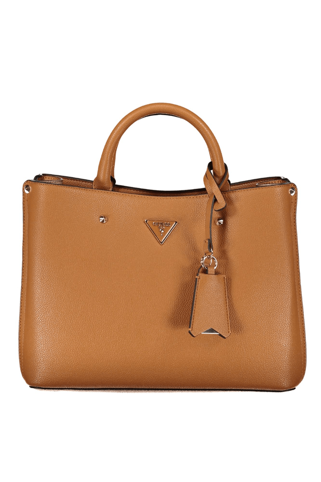 6851GUESS JEANS BORSA DONNA MARRONE