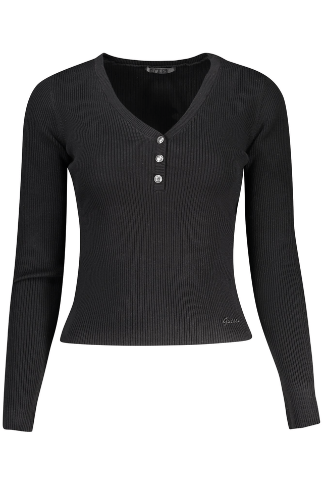 10646GUESS JEANS MAGLIA DONNA NERO