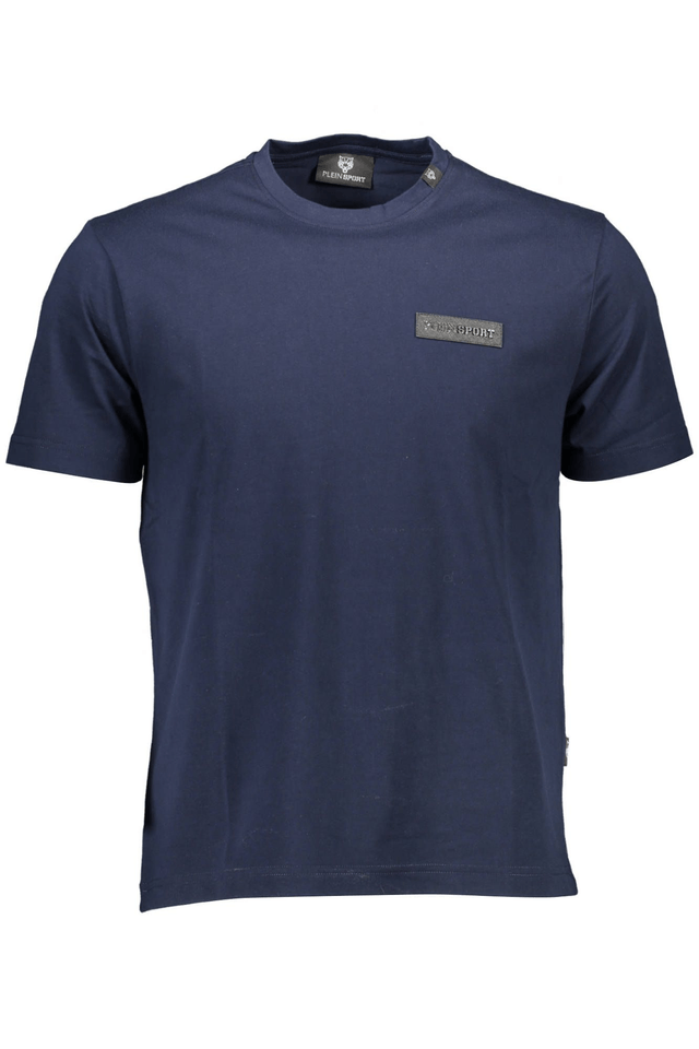 1235PLEIN SPORT T-SHIRT MANICHE CORTE UOMO BLU