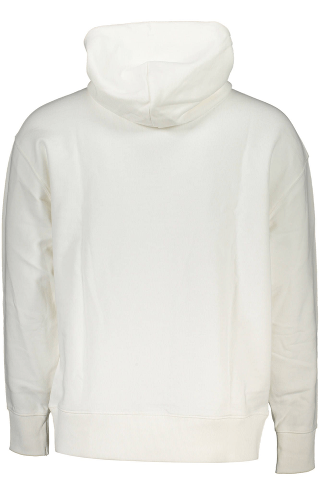 4669TOMMY HILFIGER FELPA SENZA ZIP UOMO BIANCO