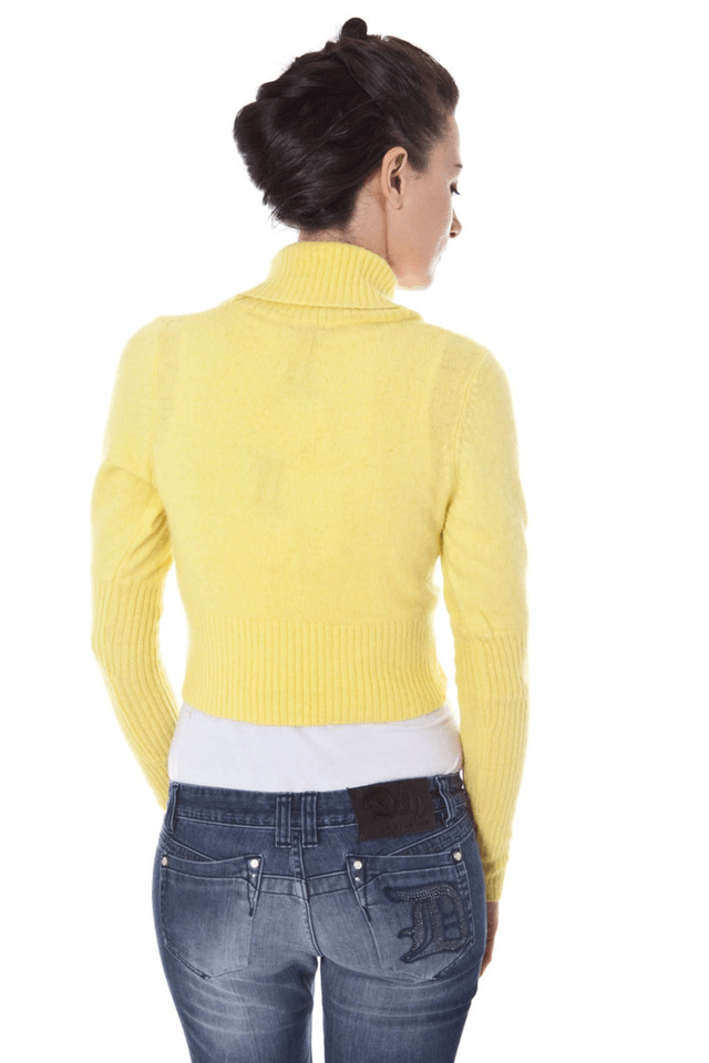 822DATCH COPRISPALLE MANICHE LUNGHE DONNA GIALLO