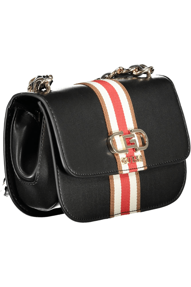 9221GUESS JEANS BORSA DONNA NERO