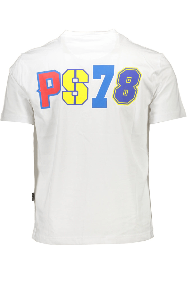 1238PLEIN SPORT T-SHIRT MANICHE CORTE UOMO BIANCO