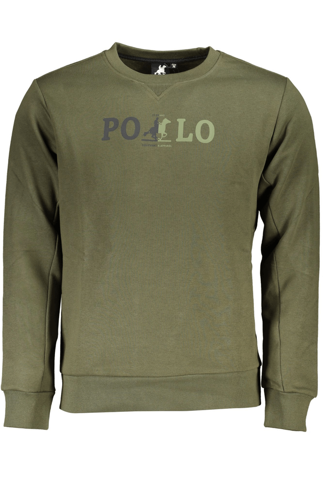 7412U.S. GRAND POLO FELPA SENZA ZIP UOMO VERDE
