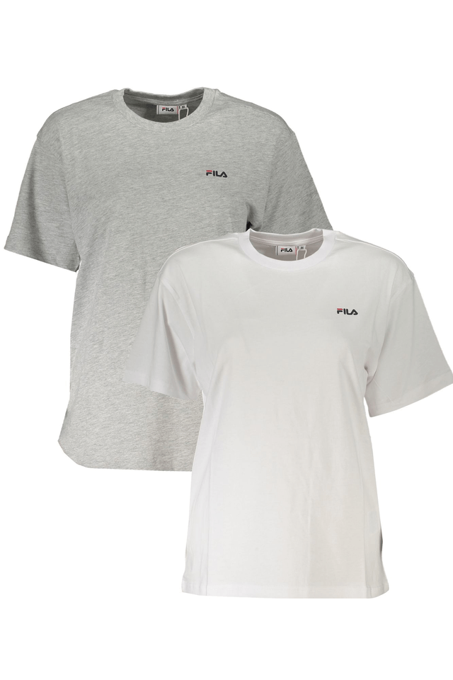 7497FILA T-SHIRT MANICHE CORTE DONNA BIANCO