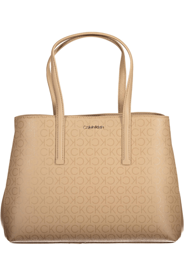 3772CALVIN KLEIN BORSA DONNA BEIGE