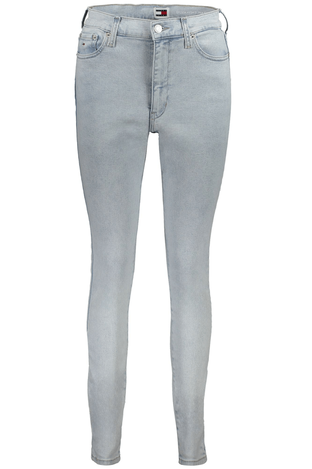9126TOMMY HILFIGER JEANS DENIM DONNA AZZURRO