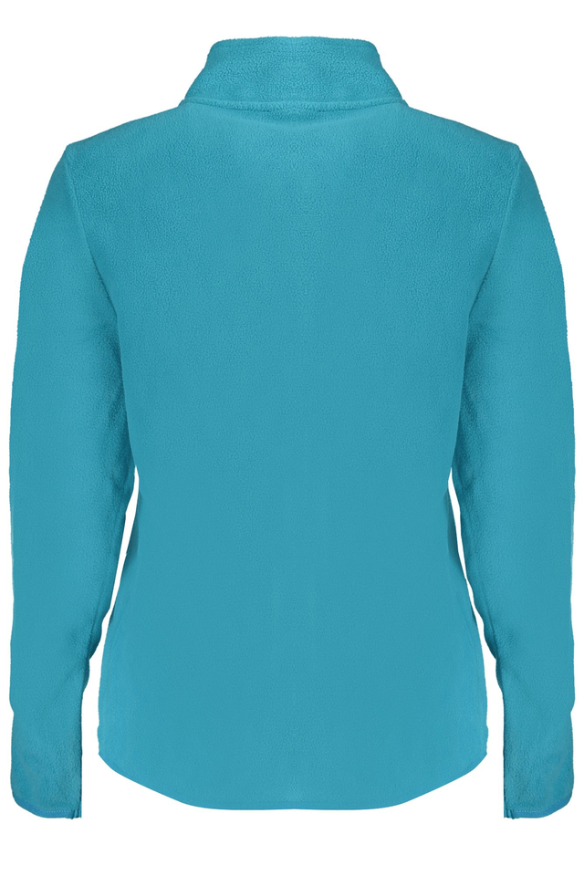10096NORWAY 1963 FELPA CON ZIP DONNA AZZURRO