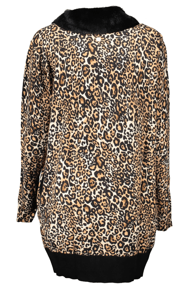 1073BLUGIRL CARDIGAN DONNA NERO