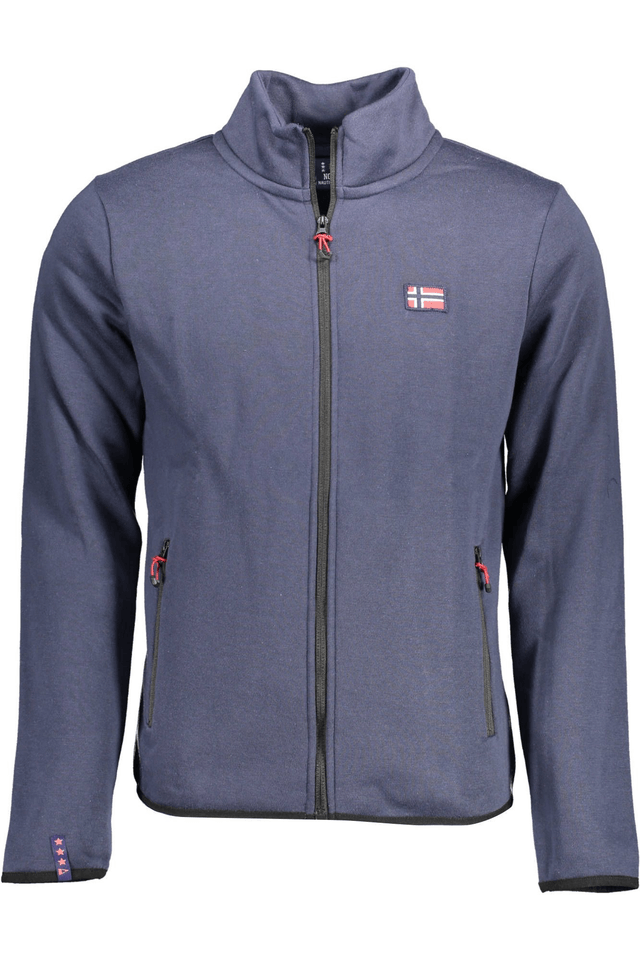 2650NORWAY 1963 FELPA CON ZIP UOMO BLU