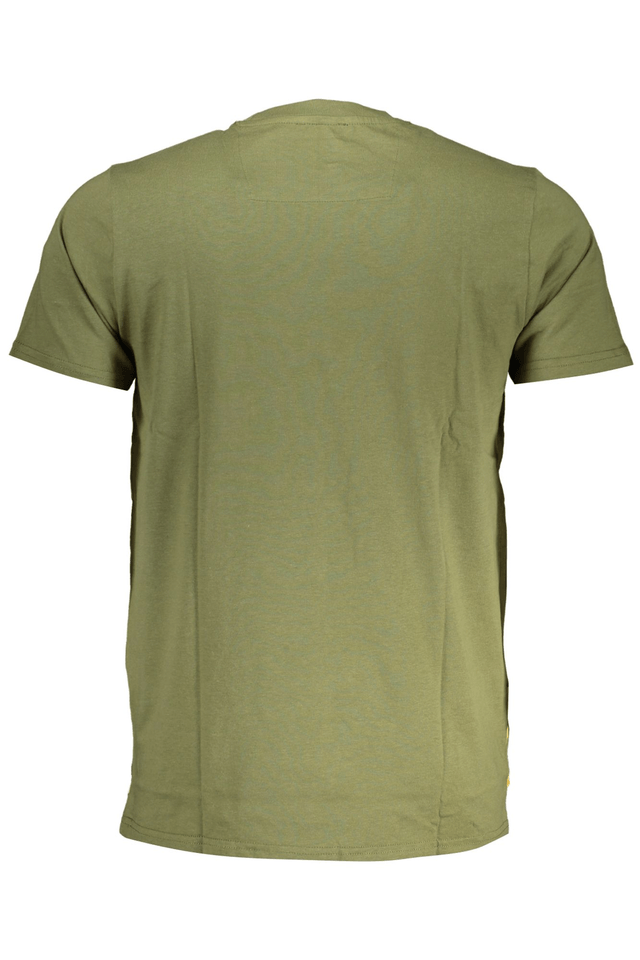 7837CAVALLI CLASS T-SHIRT MANICHE CORTE UOMO VERDE