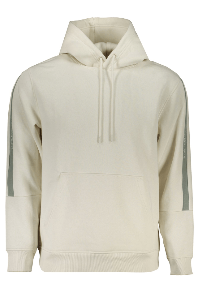 9809CALVIN KLEIN FELPA SENZA ZIP UOMO BIANCO