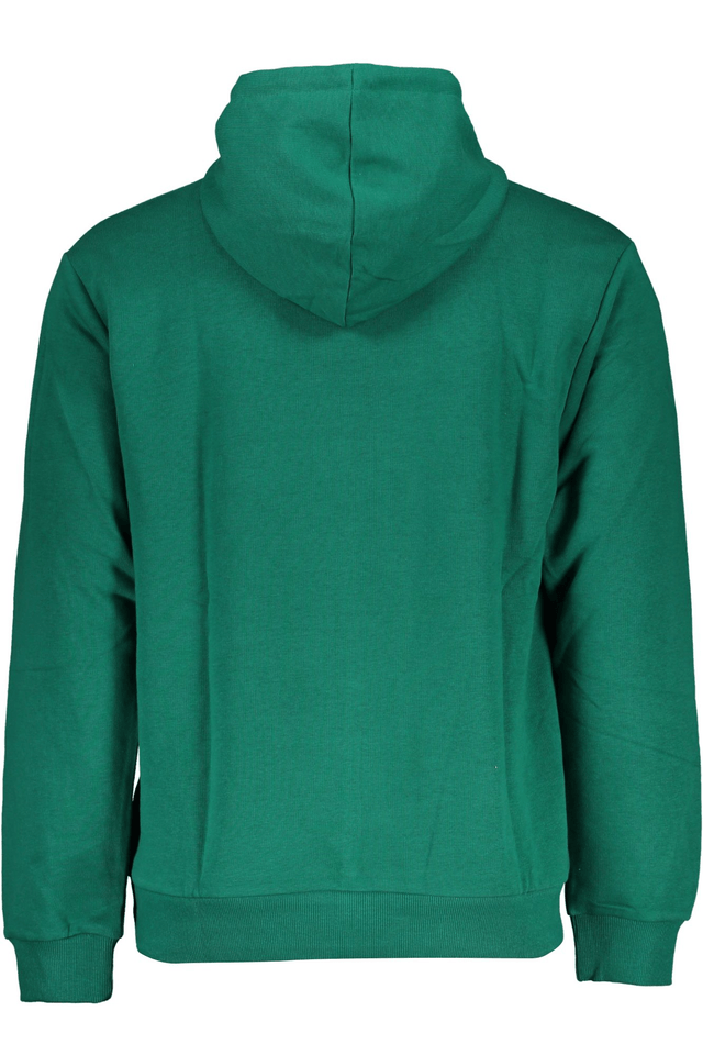 7458FILA FELPA SENZA ZIP UOMO VERDE