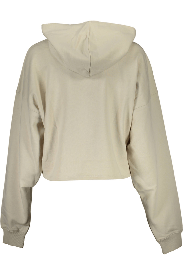 2606CALVIN KLEIN FELPA SENZA ZIP DONNA BEIGE