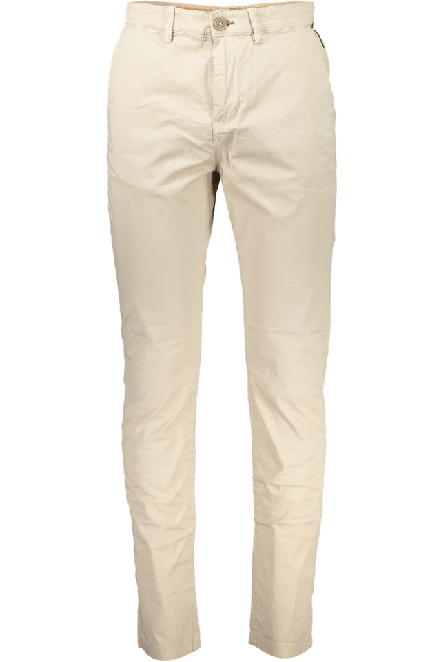 7704NAPAPIJRI PANTALONE UOMO BEIGE