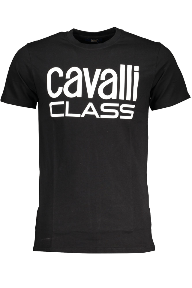 7853CAVALLI CLASS T-SHIRT MANICHE CORTE UOMO NERO