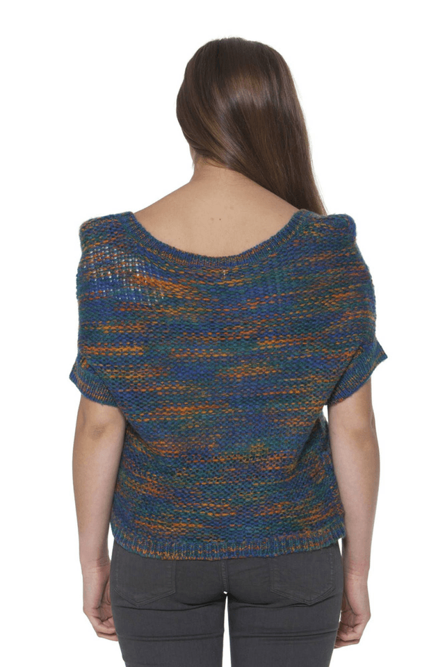 351GINGER MAGLIONE DONNA BLU