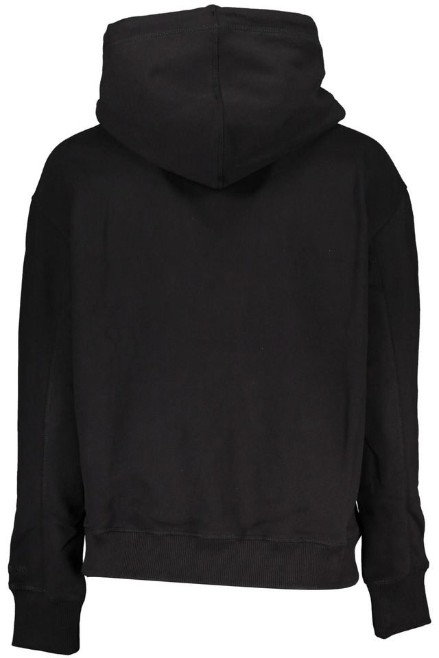 6408CALVIN KLEIN FELPA SENZA ZIP DONNA NERO