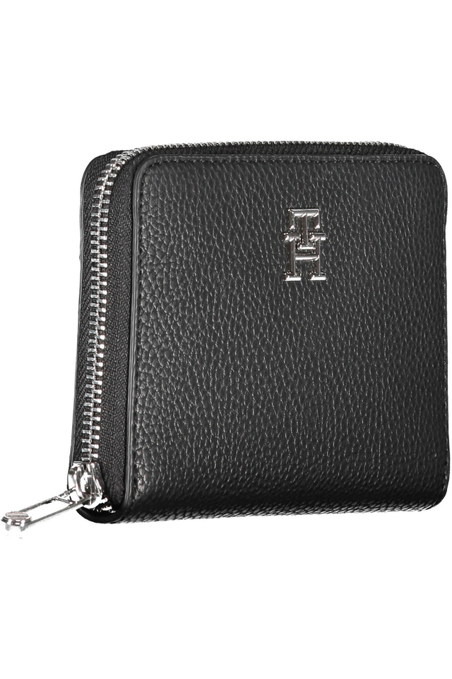 6484TOMMY HILFIGER PORTAFOGLIO DONNA NERO