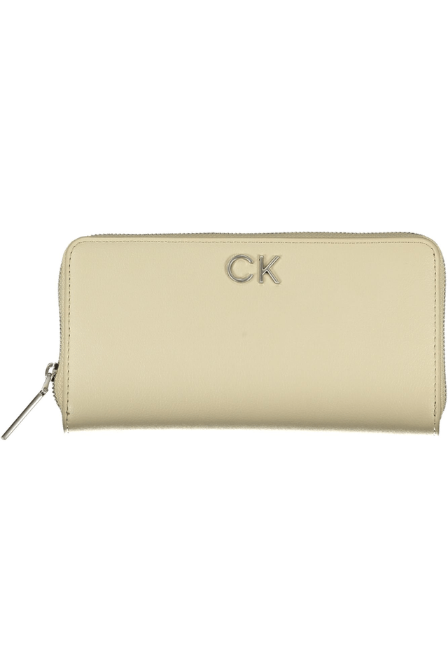 7319CALVIN KLEIN PORTAFOGLIO DONNA BEIGE